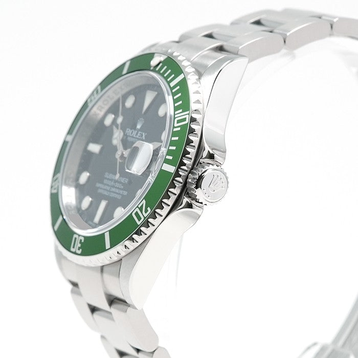 Men's Rolex Submariner KERMIT Watch 11610LV 40mm FULL SET