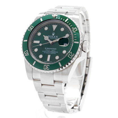 Men's Rolex Submariner HULK watch 116610LV FULL SET