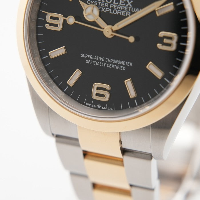 Men's Rolex Explorer I watch 124273 FULL SET