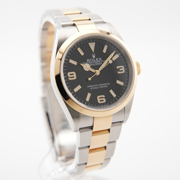 Men's Rolex Explorer I watch 124273 FULL SET