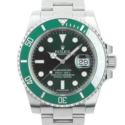 Men's Rolex Submariner HULK watch 116610LV FULL SET