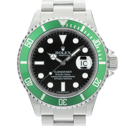 Men's Rolex Submariner KERMIT Watch 11610LV 40mm FULL SET