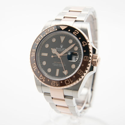 Men's Rolex GMT ROOT BEER 126711CHNR 40mm FULL SET